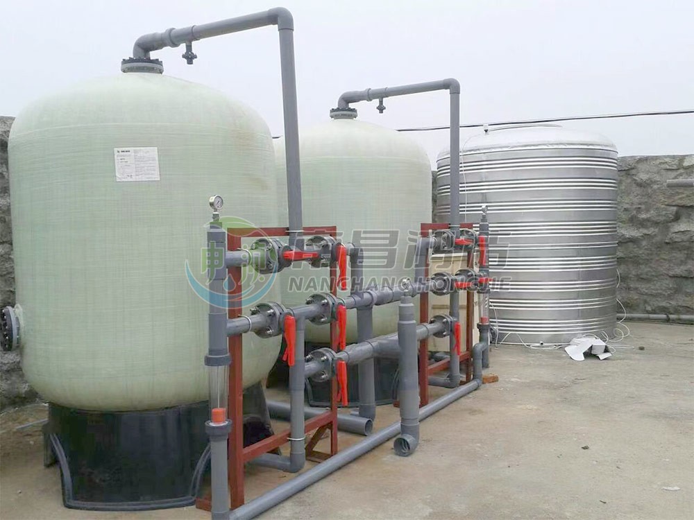 安义某自来水厂10.0吨除锰除铁设备