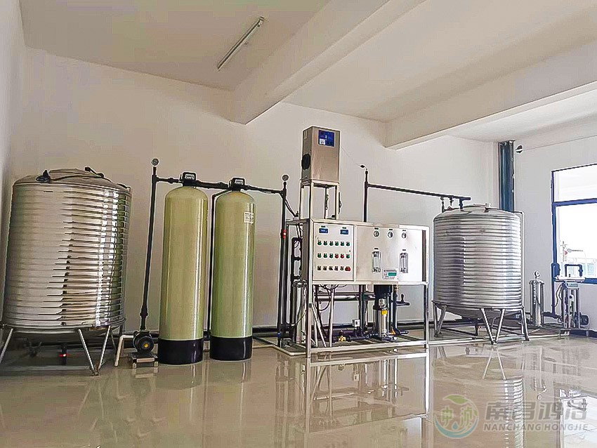 1.0吨一级反渗透纯净水设备