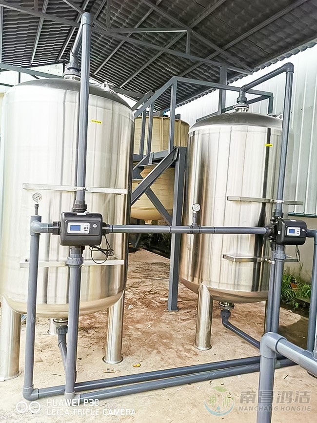 18吨砂滤+炭滤设备