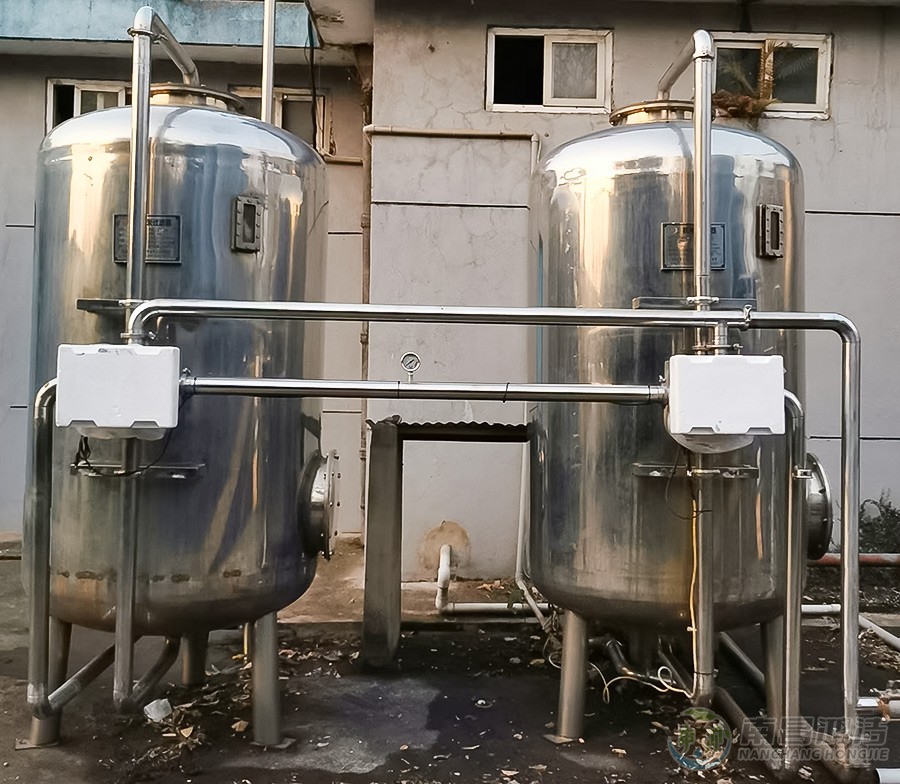 20吨砂滤+炭滤设备