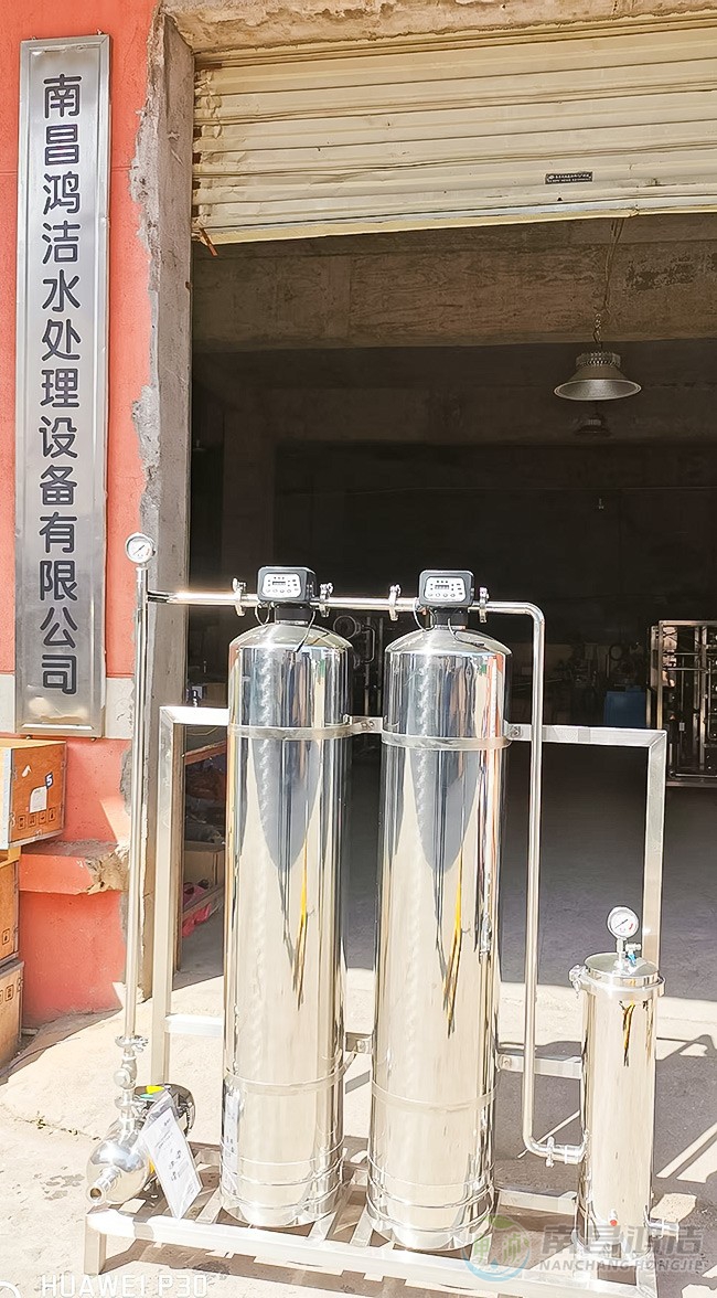 1.0T砂滤+炭滤+精滤设备