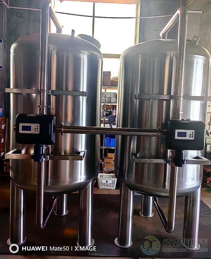 10T砂滤+炭滤设备