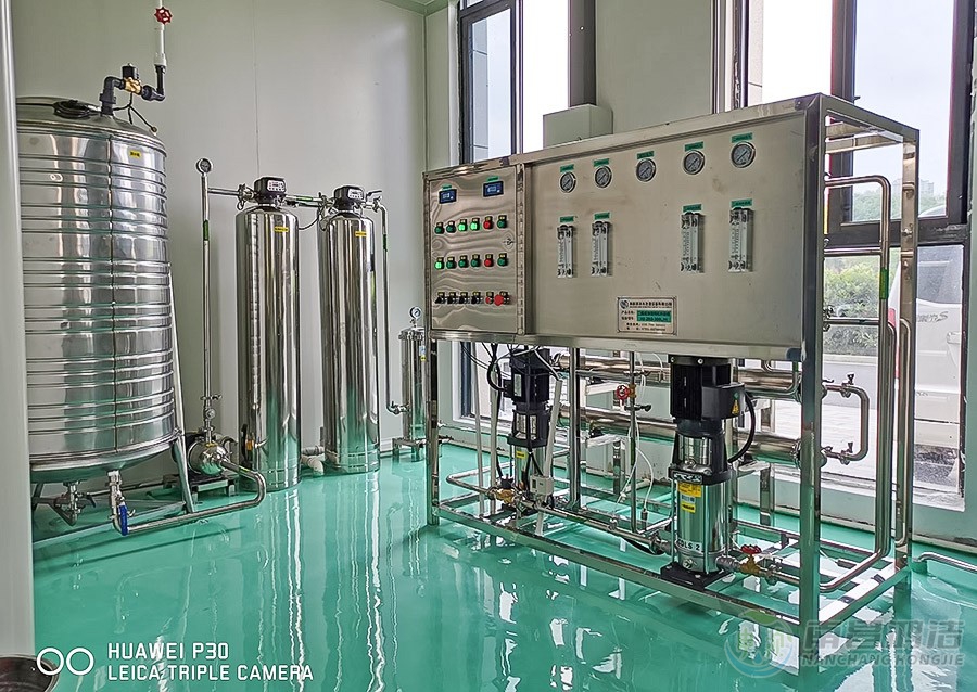 0.5T二级反渗透纯化水设备