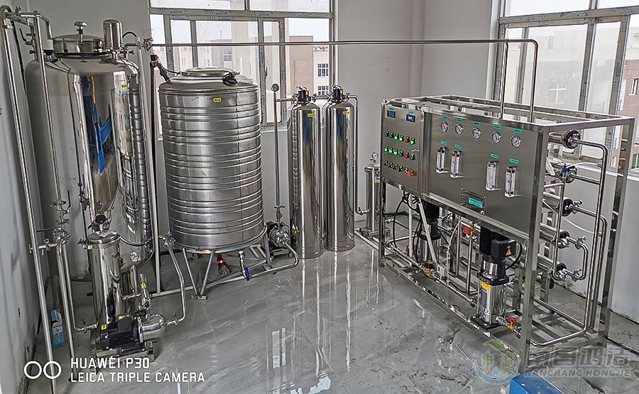 粤秀0.5T二级反渗透设备