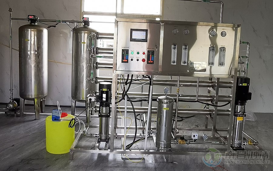 青山堂1.0吨二级反渗透设备