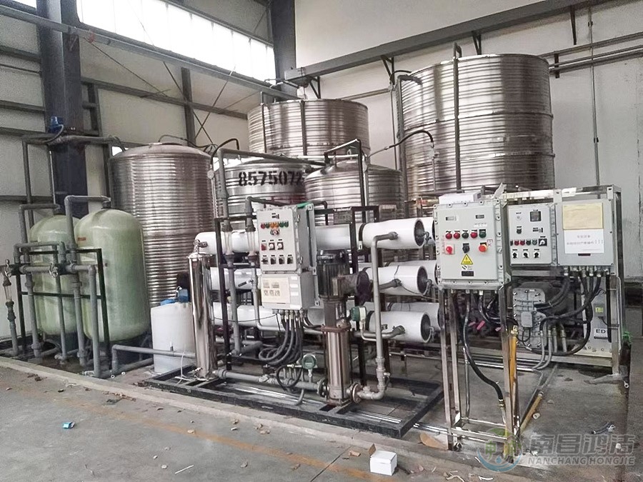 车仆实业4.0吨超纯水设备